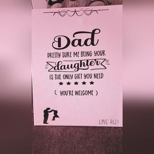 16×20 white custom-made canvas sign. Great for hanging on your wall.